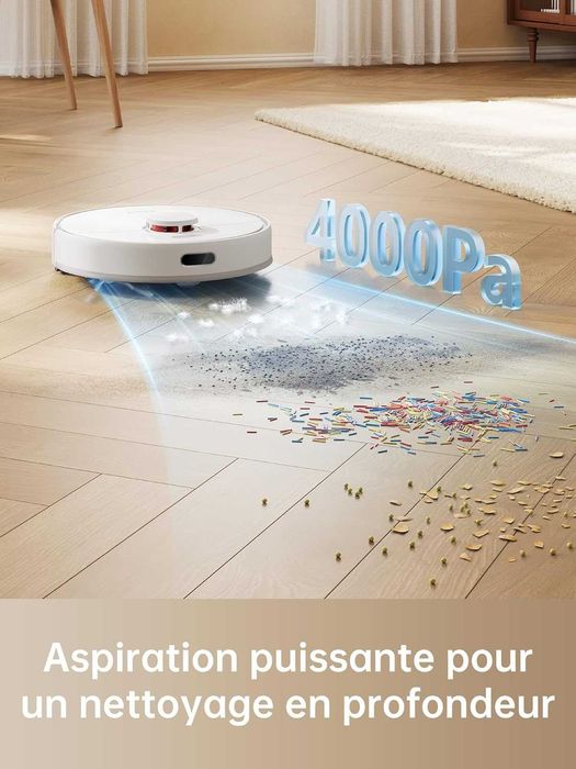 Прахосмукачка Робот DREAME D9 MAX, 40W, Mi Home, Alexa, 150 мин, Lidar