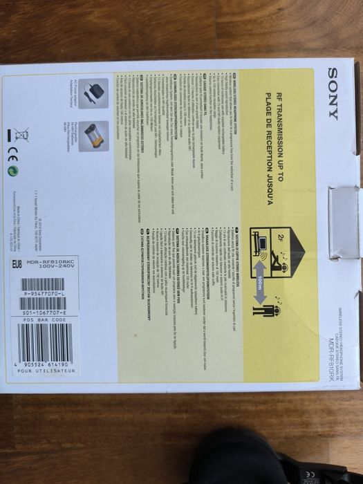 Casti wireless SONY MDR-RF810RK