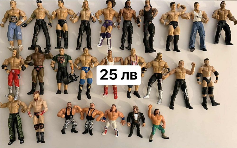 WWE / Кеч Мания Фигурки / Хълк Хоган / Джеф Харди и други .