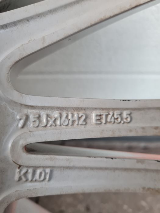 Оригинални джанти за МЕРЦЕДЕС MERCEDES R16 5x112 ET45.5 7.5J