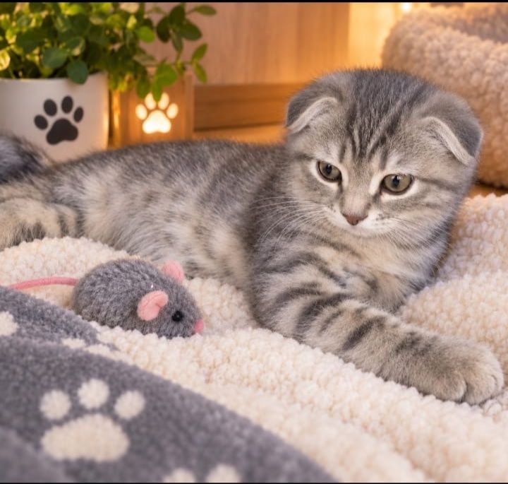 Шотландские вислоухие котята