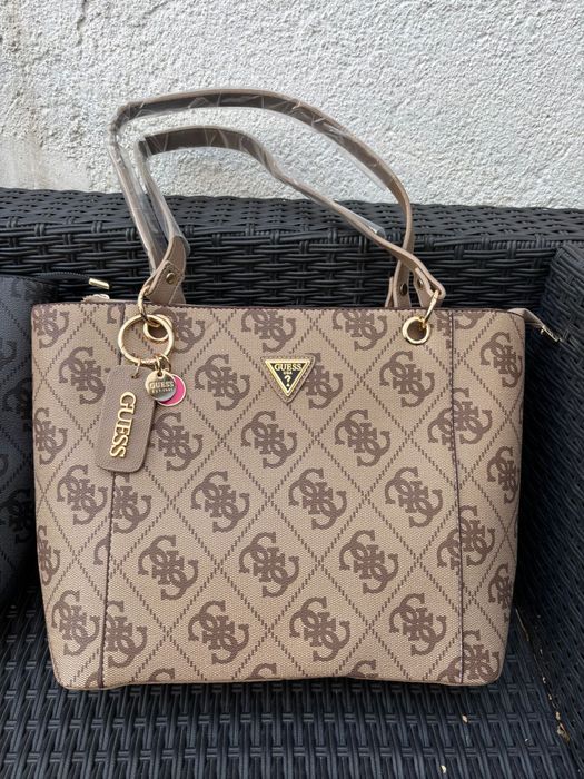 Geanta Michael Kors - YSL alb-negru