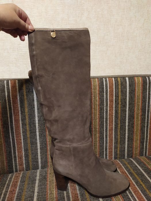 Сапоги замшевые Турция