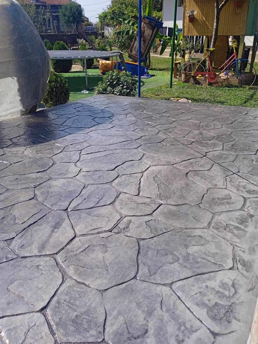 Щампован Бетон ! Шлайфан бетон ! Ресан гр. София Люлин 1 • OLX.bg