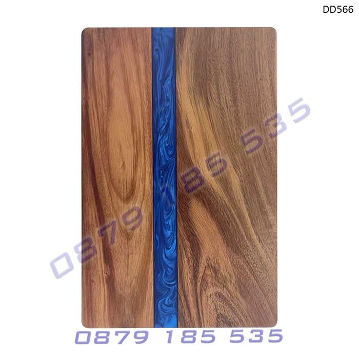 Дъска с цветна епоксидна смола акациево дърво кухня сервиране рязане