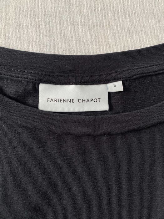 Дамска черна тениска FABIENNE CHAPOT