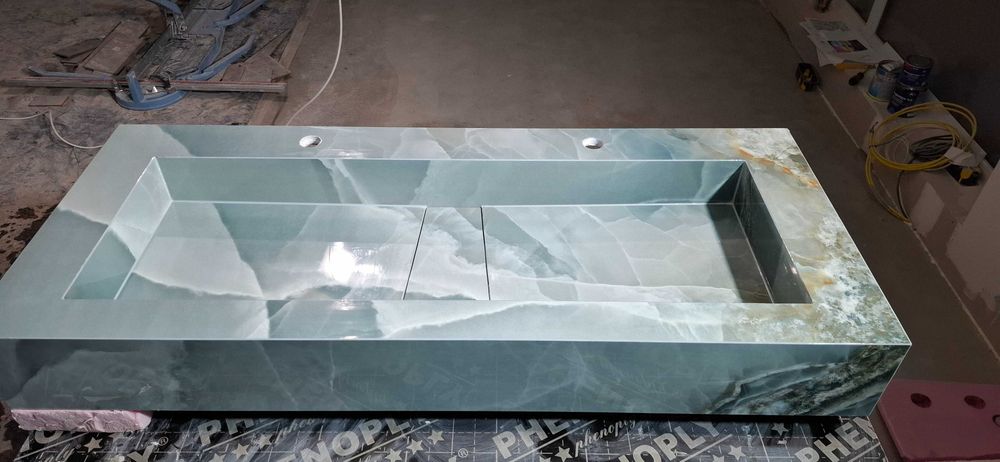 Мивка от плочка гранитогрес