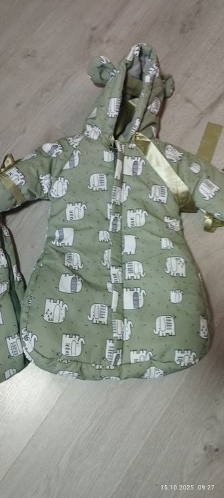 Продам зимний детский конверт и кокон