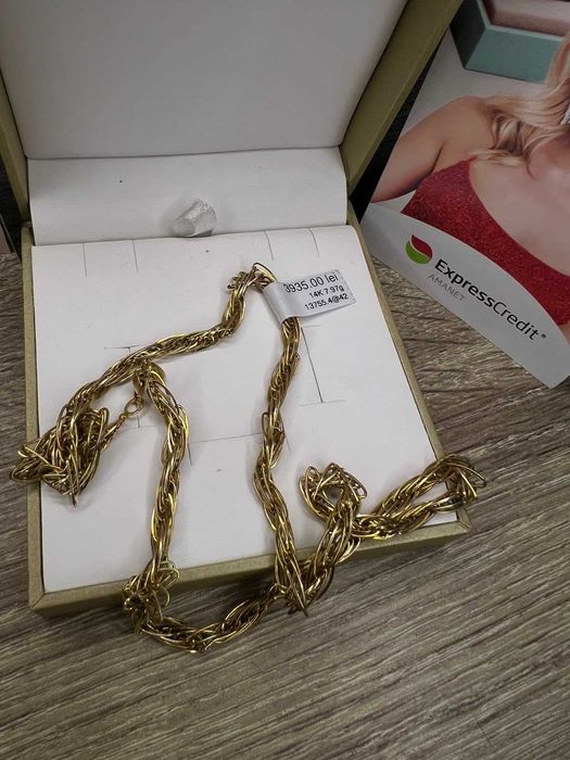 (AG42) Lant Aur 14K 7.97g *Garantie 2 Ani* B:13755.4