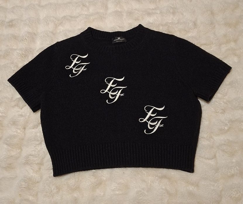 Черна блуза Еlisabetta Franchi