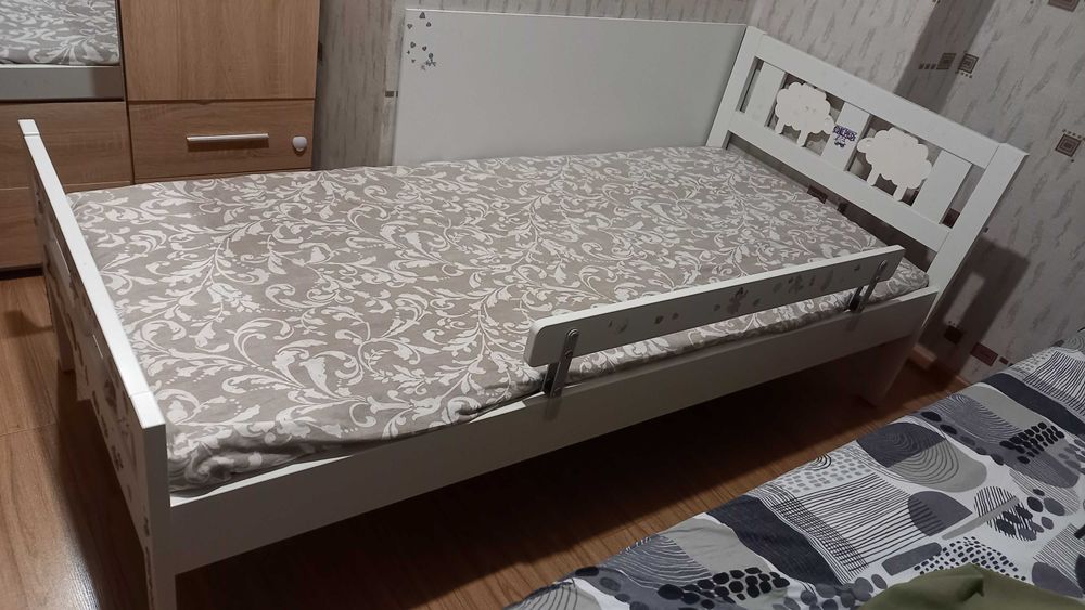 Детско легло с парапет 70x160