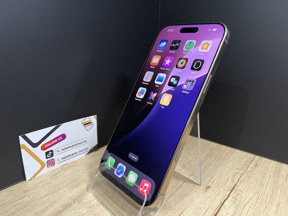 Iphone 16 Pro Max 256Gb Desert Titanium Second-Hand Foarte Bun 3 ani g