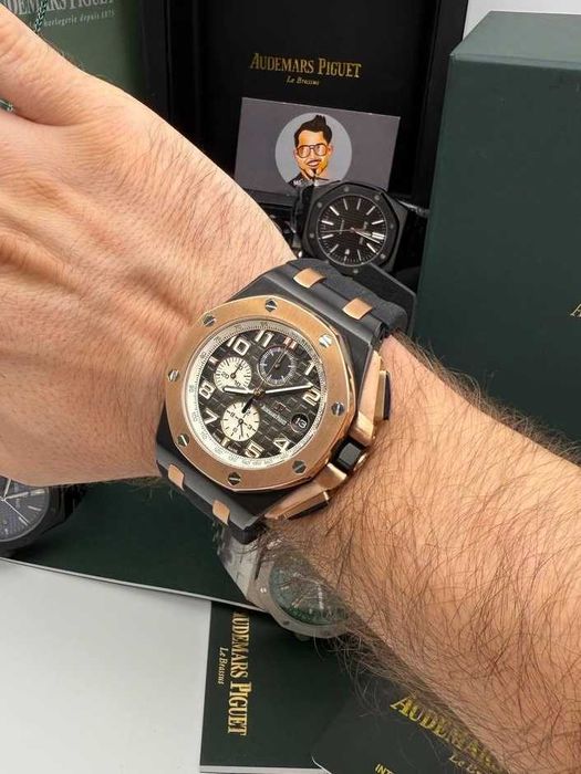 audemars piguet offshore златисто/черно