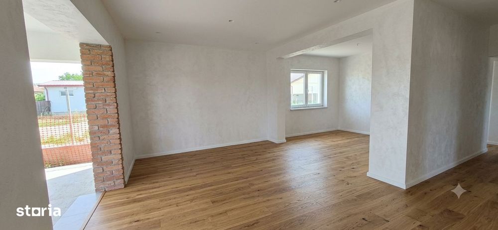 Clinceni casa parter,incalzire pardoseala, placa beton, dormitor 27mp.