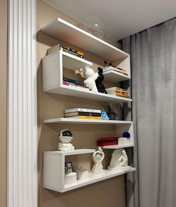 Настенная полка интерьерная (пара)