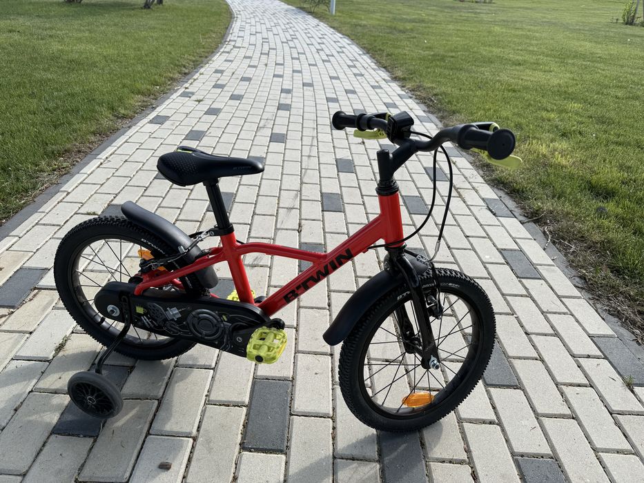 BTWIN Bicicletă Racing 900 16" roșu ropii 105 - 120 cm