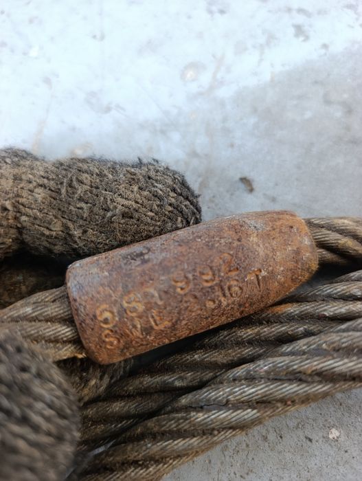 Б/У тросы и чалка