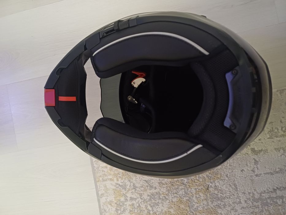 Casca moto HJC i100 solid, marime M, negru lucios!