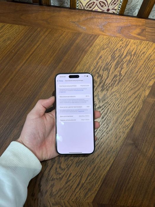 Iphone 15 pro max 256 gb