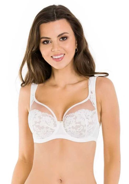 Сутиен с меки чашки в цвят крем JASMIN PLUNGE 19150 MEDIOLANO