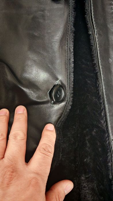 Продам дублёнку кожаную