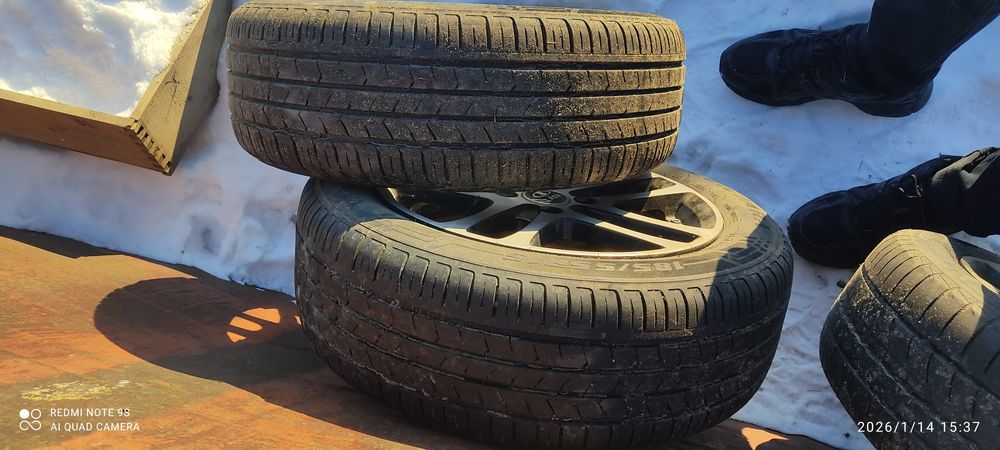 Летние диски с резиной