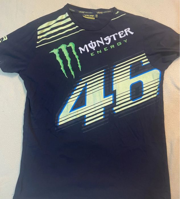 Tricou VR46 Valentino Rossi Monster Energy Official Racing Apparel