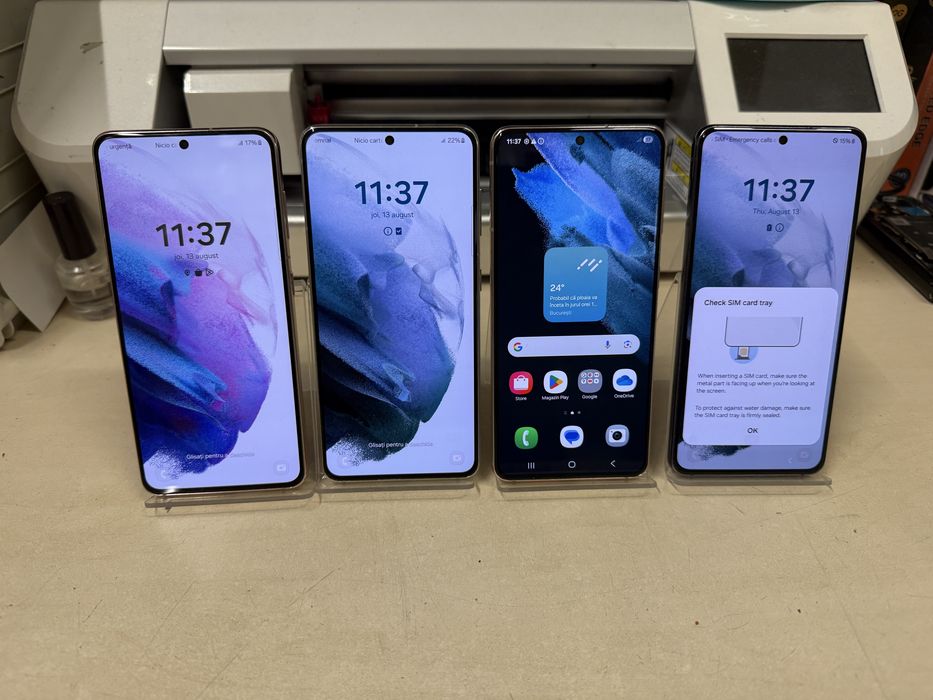 Samsung s21 / 128 gb / 100% baterie / garantie