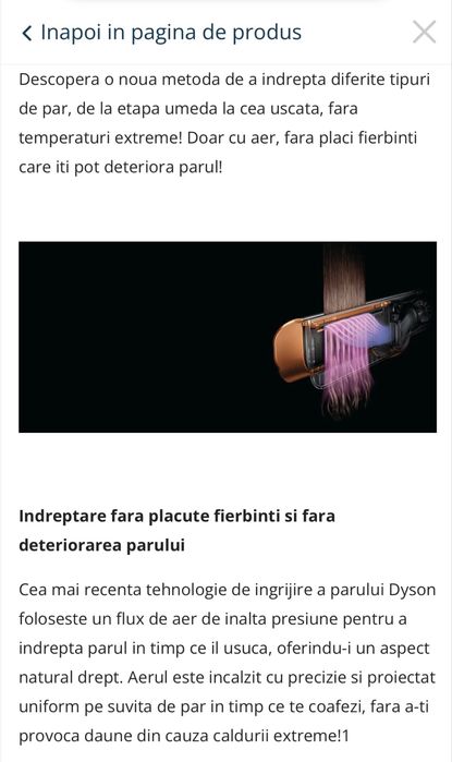 Placa de par dyson