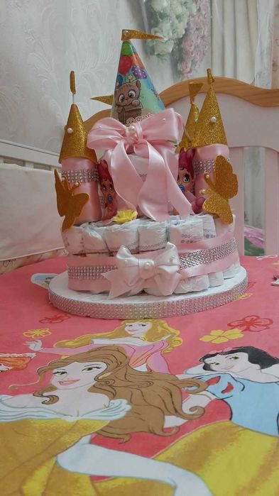 Подарок из памперсов для вашего ребенка под заказ для роддома выписки