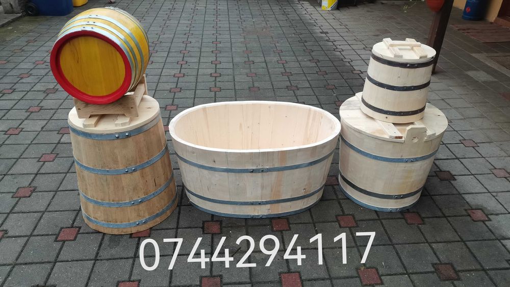 Butoaie din lemn!