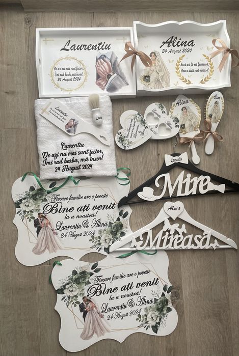 Tavita mireasa, tavita mire,cutie verighete,galeata,cutie dar