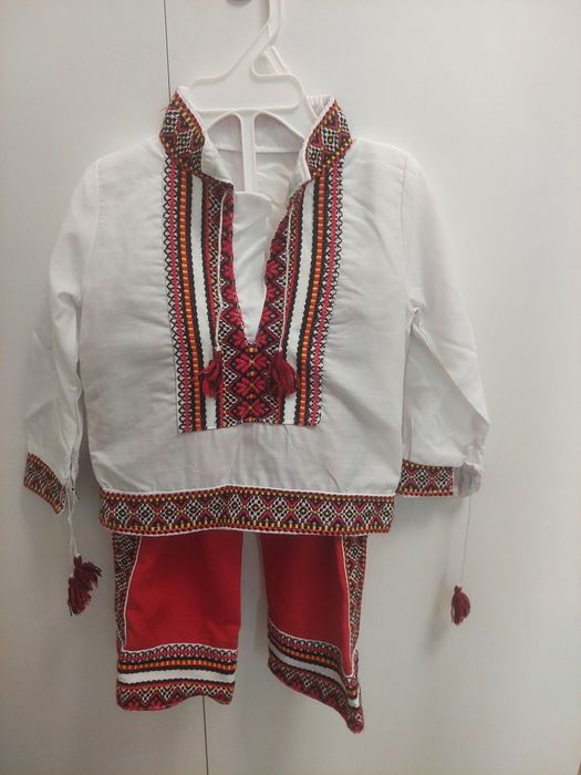 Costum popular baieti 3-6 luni