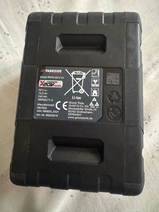 Acumulatori smart 12 ah Parkside