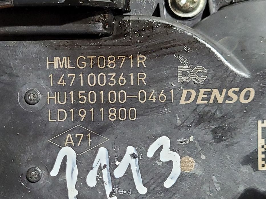 EGR Dacia Duster II 1.5 Dci - 2021 K9K 876 Euro6 (1113) Diesel CLAPETA EGR R