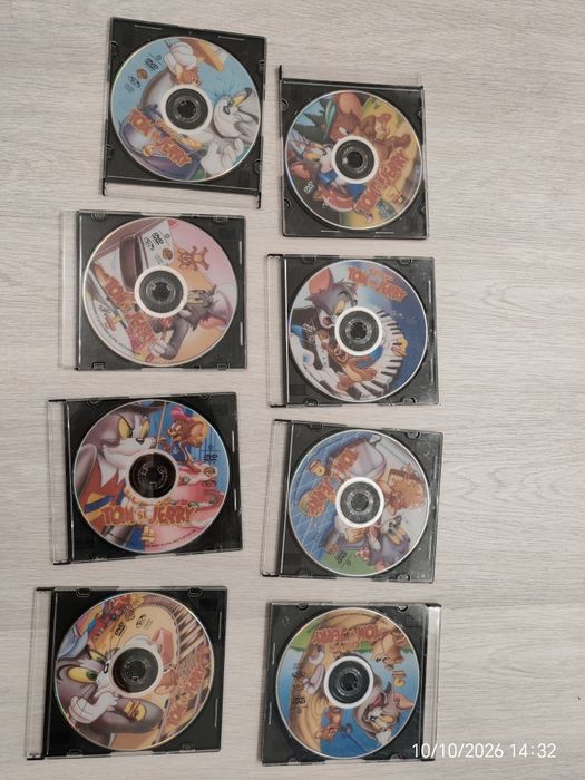DVD cu Tom și Jerry