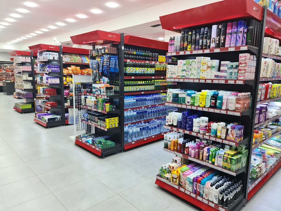 Стеллаж двусторонний