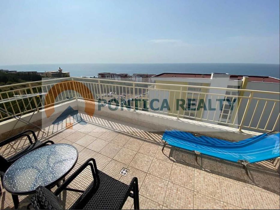 Студио с панорамна гледка море в Свети Влас