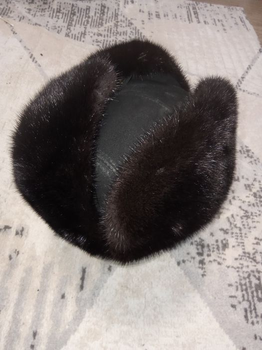 Шапка ушанка норка