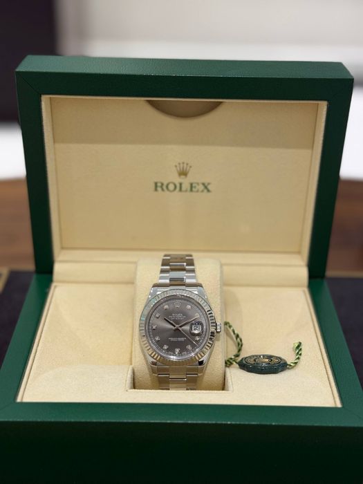 Rolex Datejust II 41mm steel and white gold