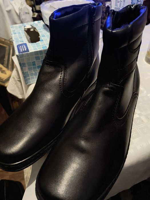 Ecco Gore- Tex ghete blanite mar.45