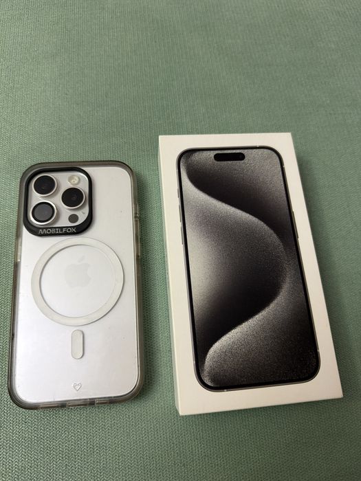 Iphone 15 pro 512gb white titanium