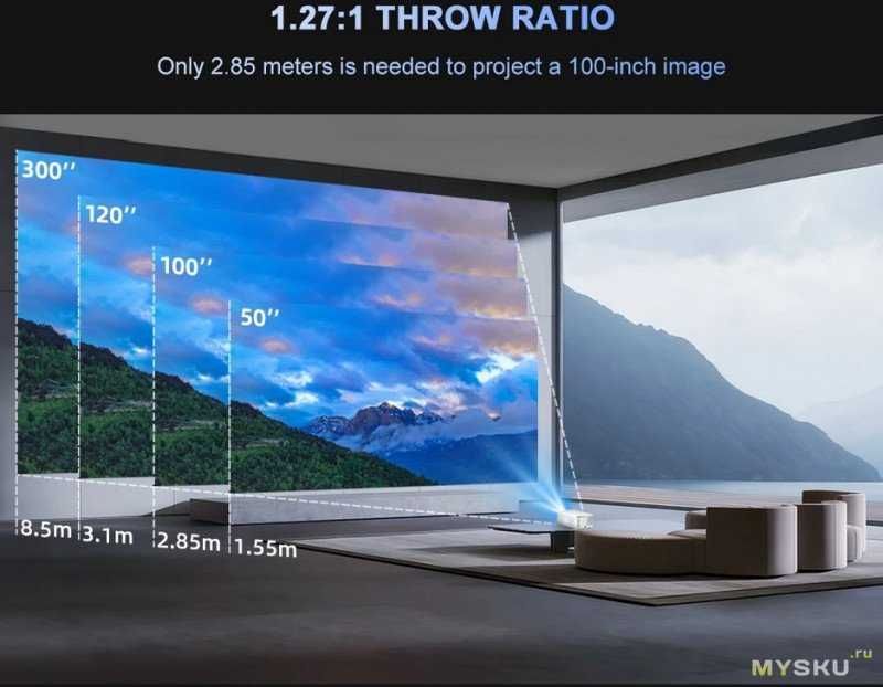 Проектор Flixtone D10S (1LCD)