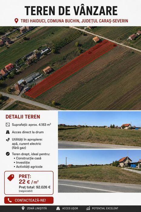 Teren De Vanzare Buchin Tel 00436765027380