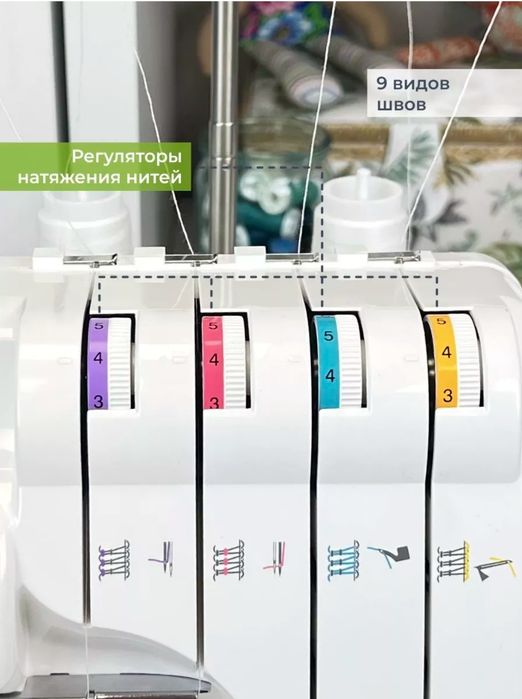 Продам новый оверлок "Чайка"