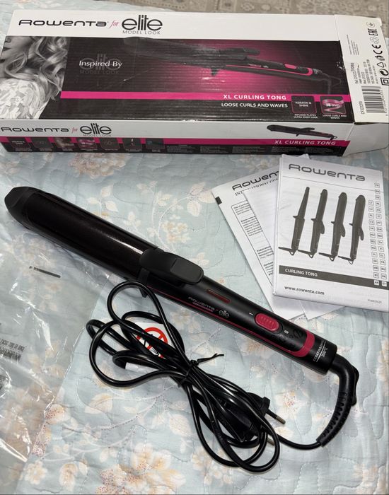 Шипцы для завивки волос Rowenta