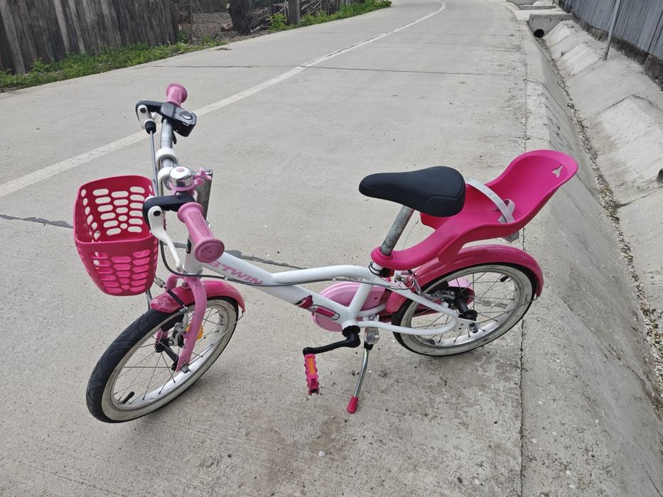 Bicicleta fete, fetițe, 5,6,7,8 ani Decathlon