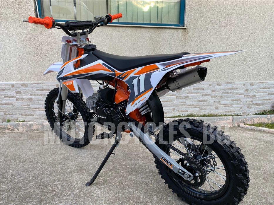 ПРОМО-НОВО ! ! ! КРОСОВ МОТОР GETREA 125CC с усилена рамка модел 2025