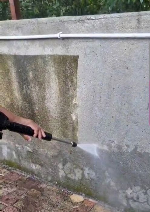 Почистване с високобарова водоструйка