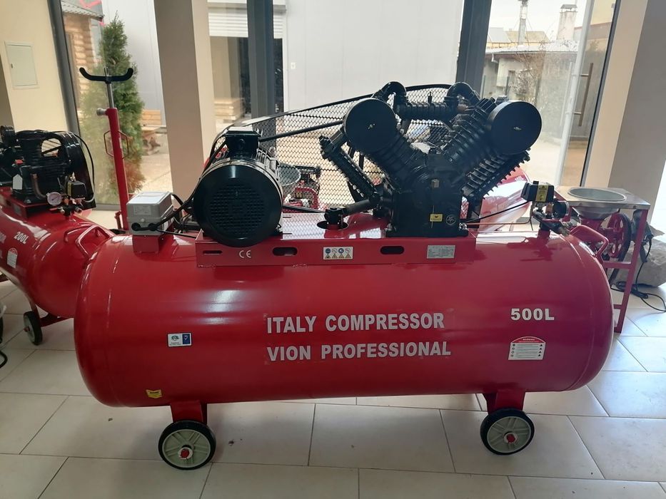 Компресор за въздух  200,300 и 500 литра НОВИ 2026